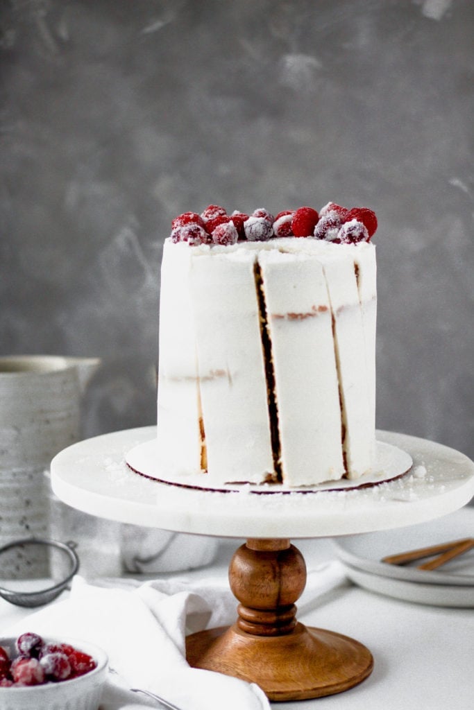 Almond Raspberry Cake