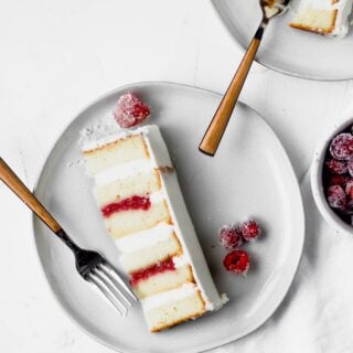 Almond Raspberry Cake