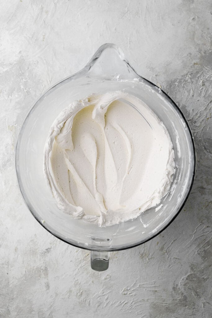 sugar beat into butter and smooth out