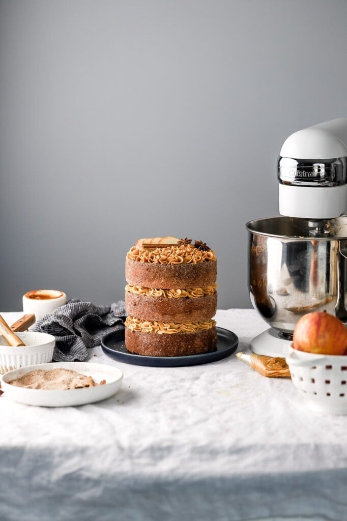 Apple Cider Donut Cake