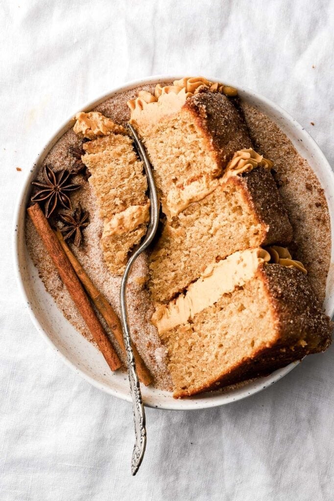 Apple Cider Donut Cake