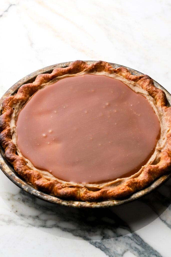 salted caramel on top