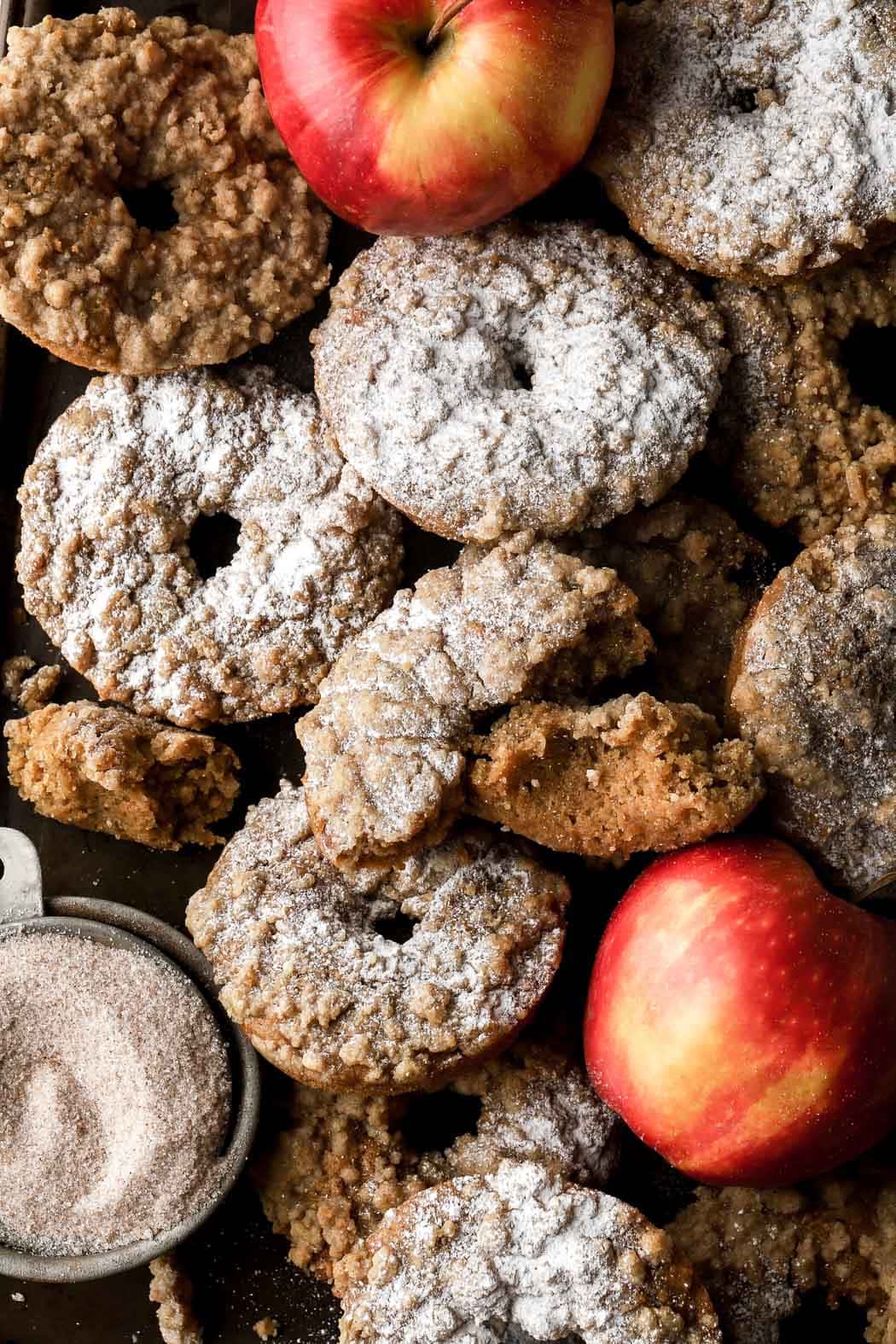 apple crumb donuts