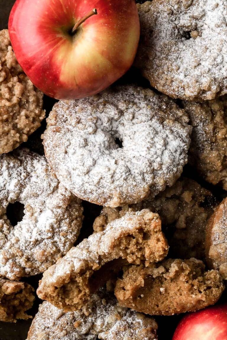 apple crumb donuts