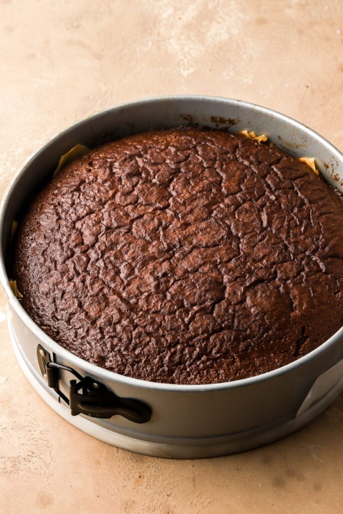 cake finished baking