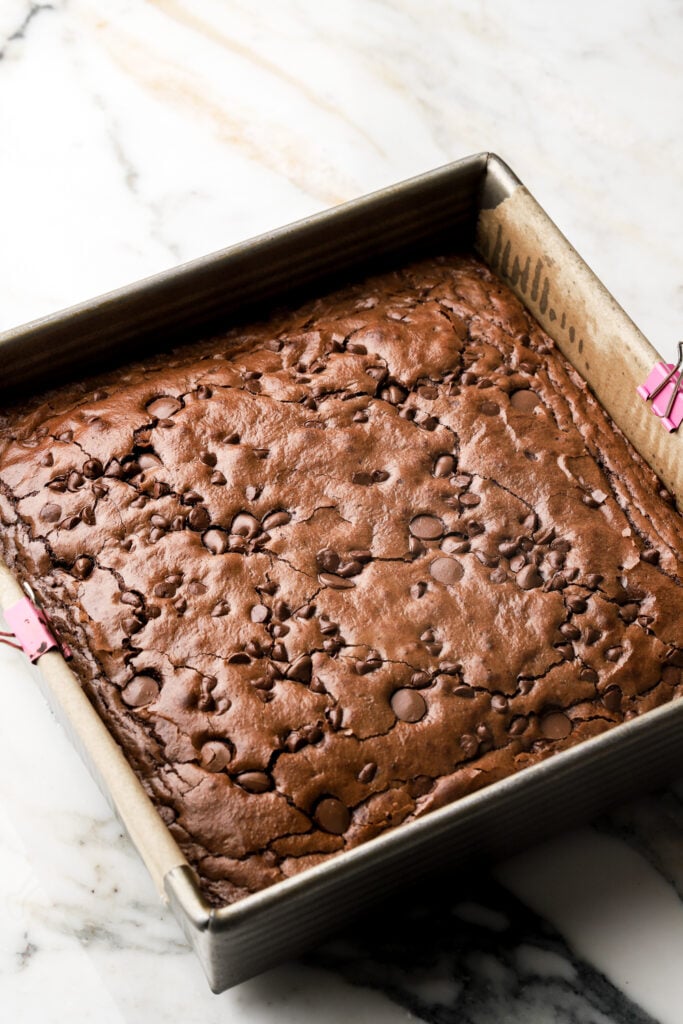 baked banana brownies