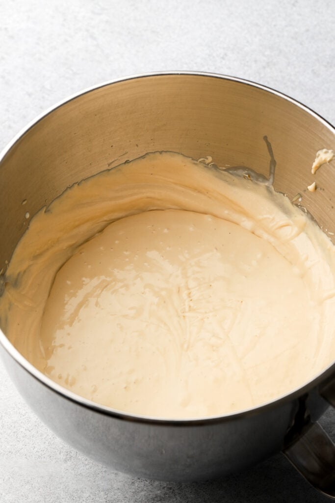 mix in biscoff cookie butter