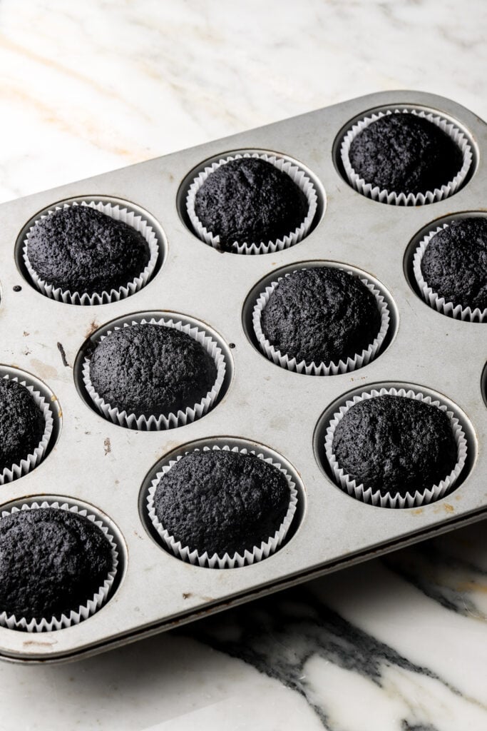 cupcakes finished baking
