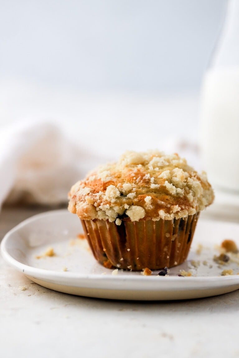 Bakery-style blueberry muffins