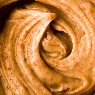 brown butter close up texture swirls