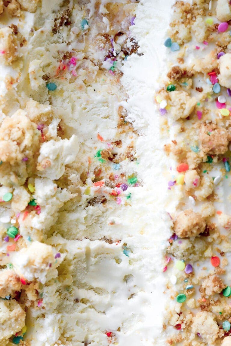 Brown Butter Birthday Cake Ice Cream