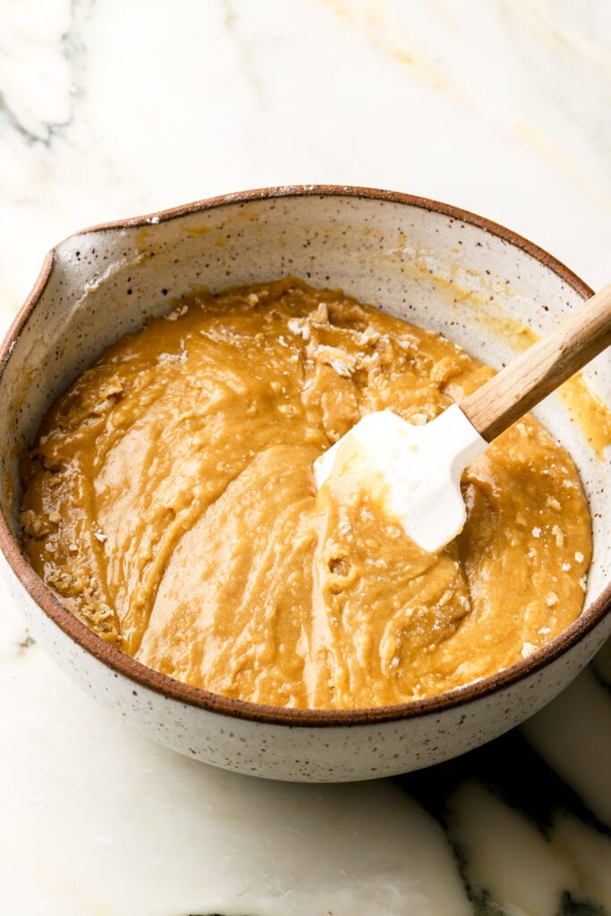 dry ingredients folded in - refrigerate