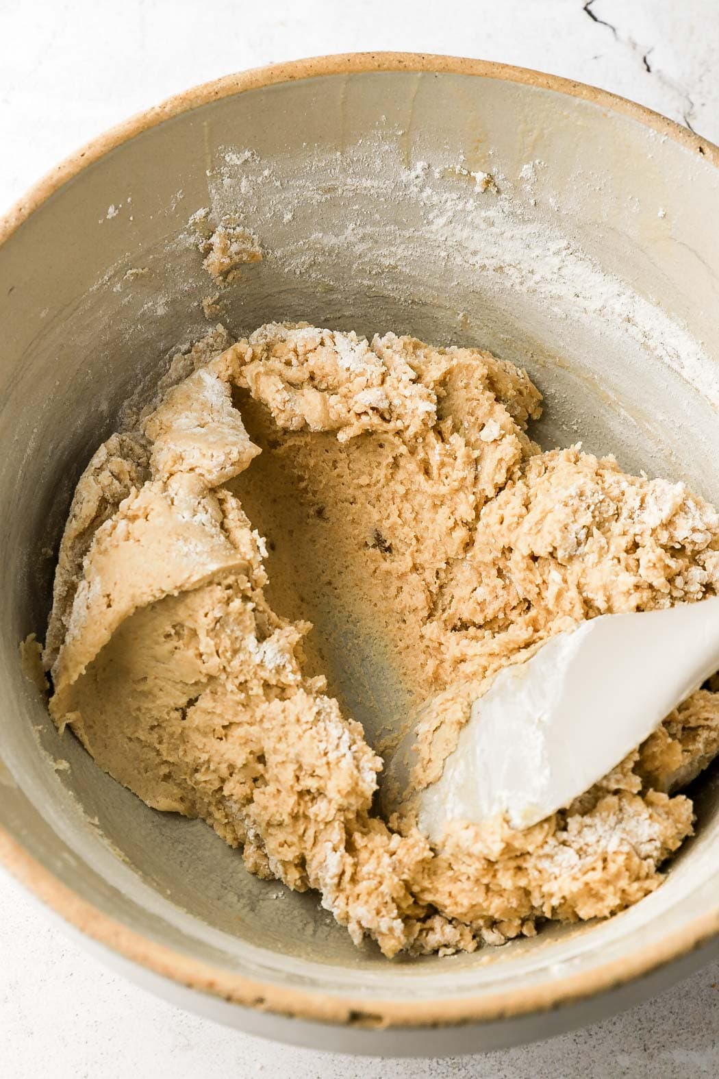 fold in the dry ingredients