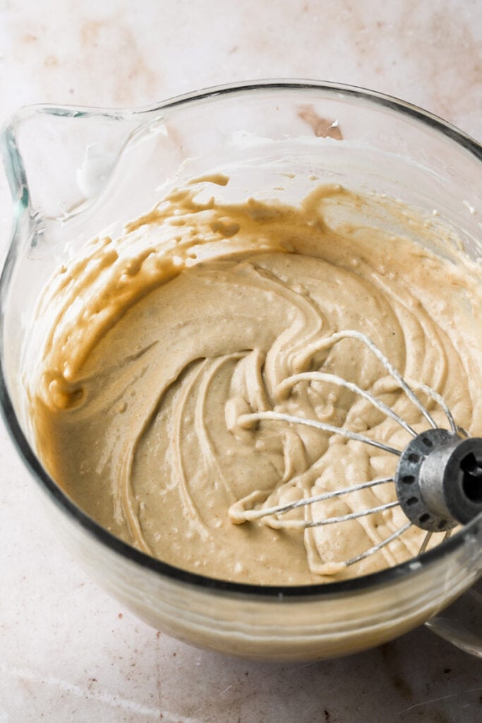 finished batter in a bowl