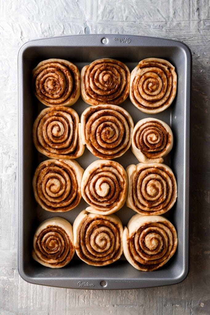 rolls after proofing