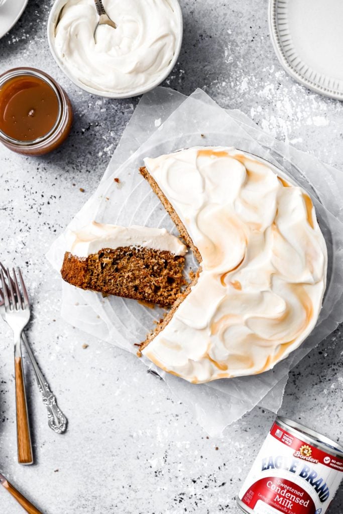 carrot cake with cream cheese frosting