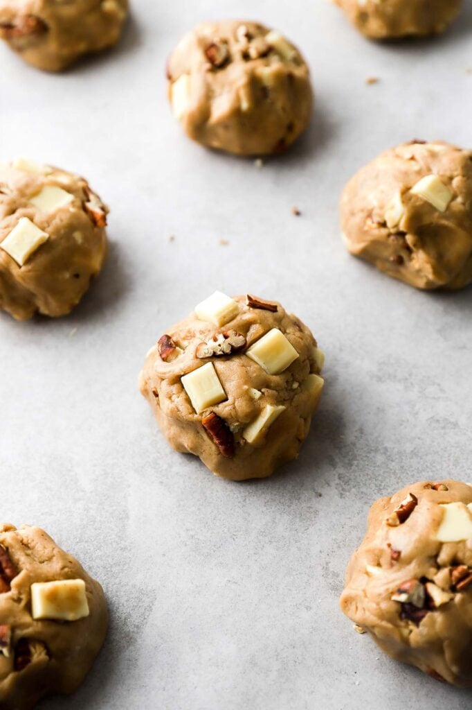 cookie dough rounds