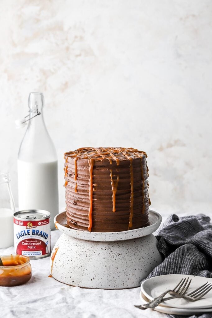 chocolate caramel cake