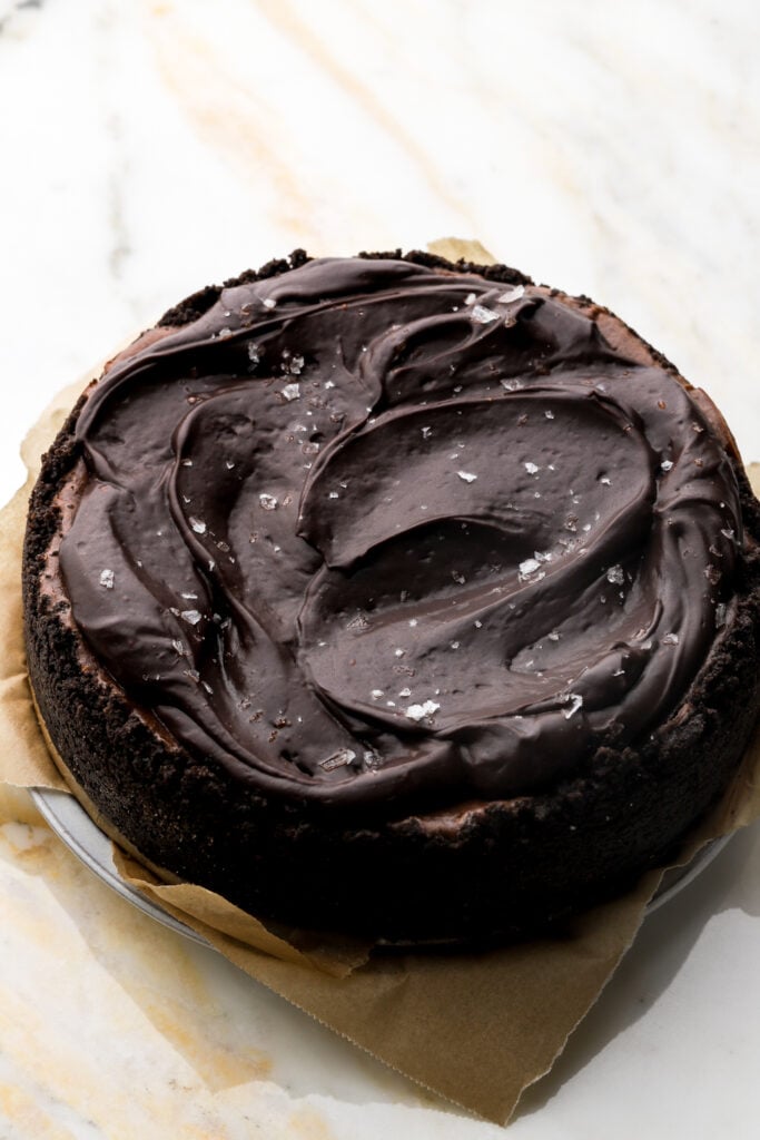chilled cheesecake