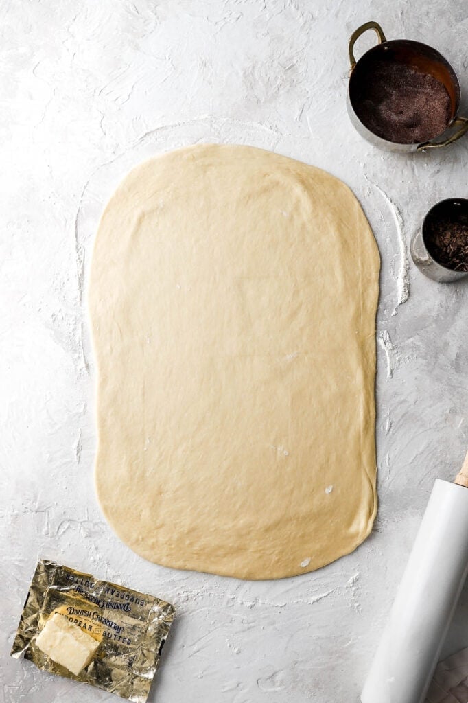 roll out the dough