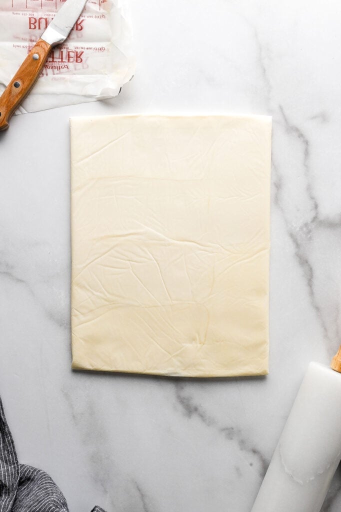 refrigerate the butter for 5-10 minutes 