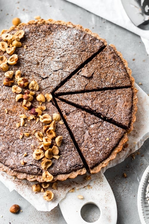 Chocolate Hazelnut Tart