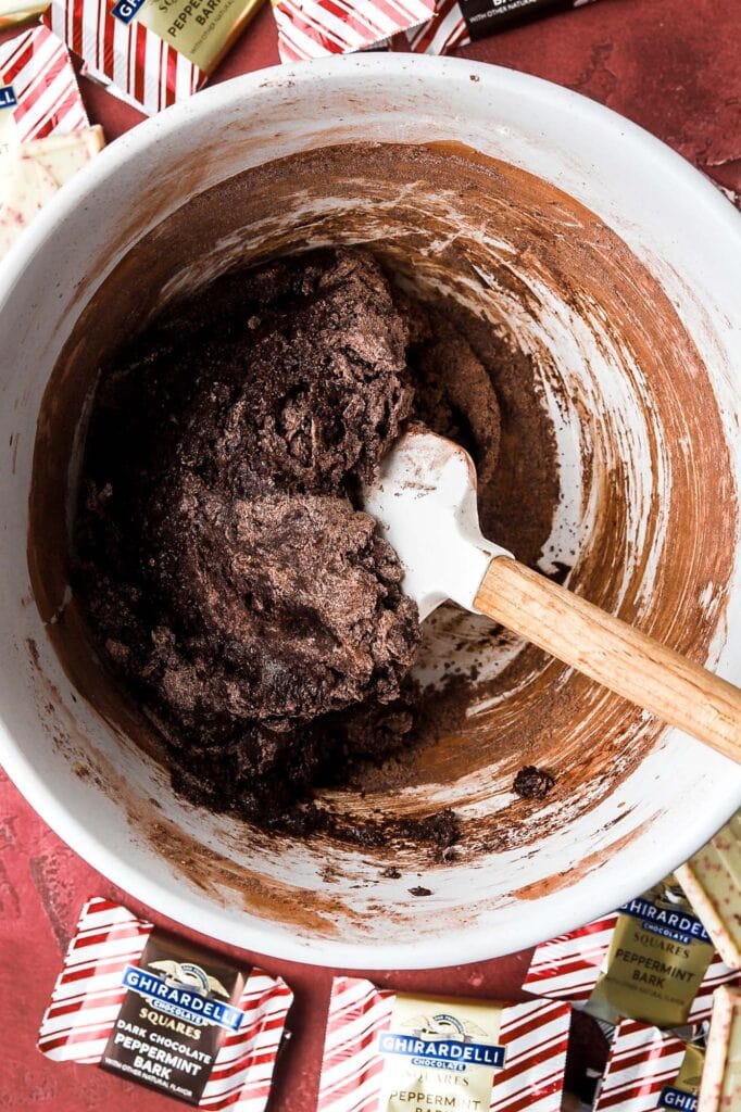 fold in dry ingredients