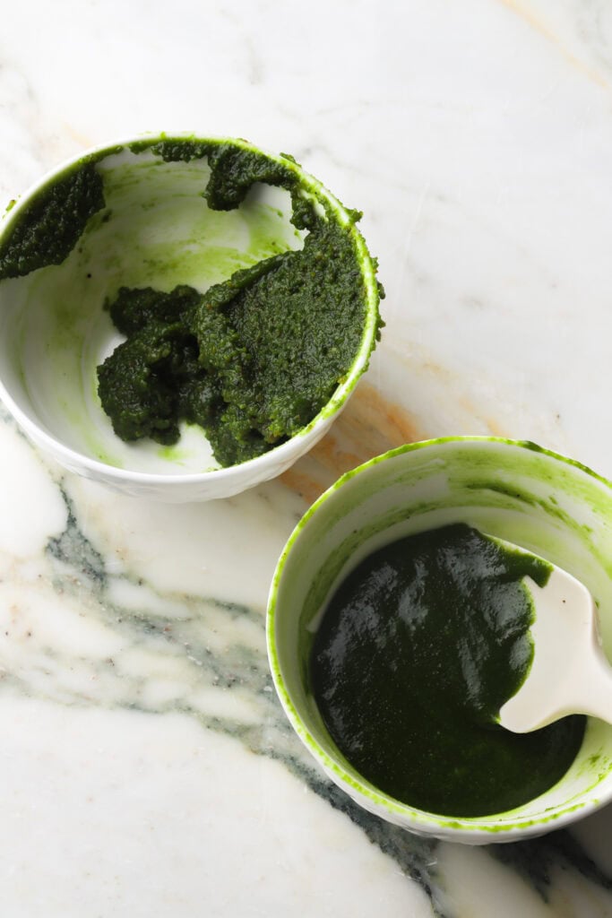 strained pistachio paste - I used just the smooth paste with no chunks