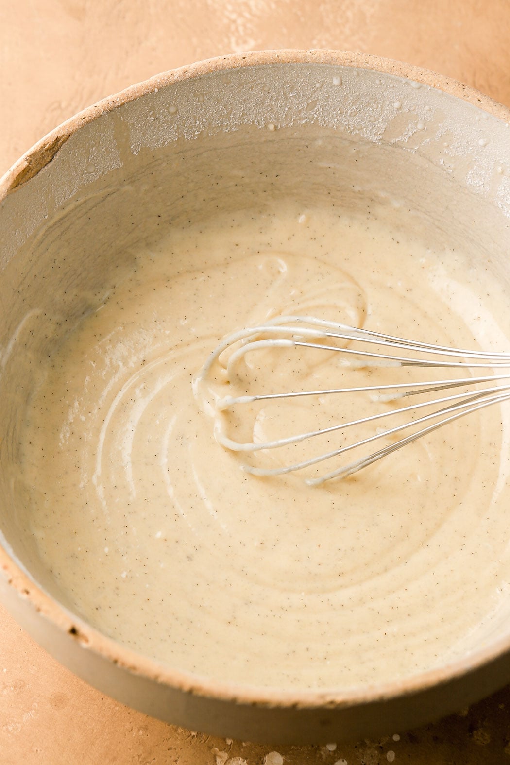 add sour cream and milk