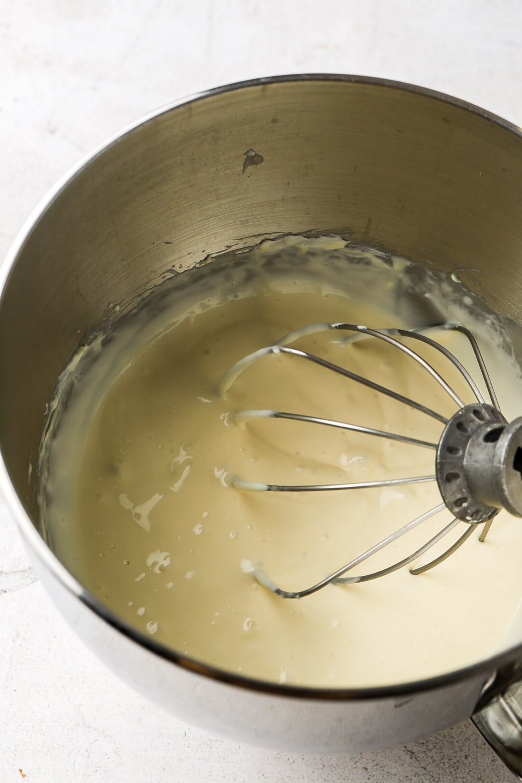 cream cheese with sweetened condensed milk