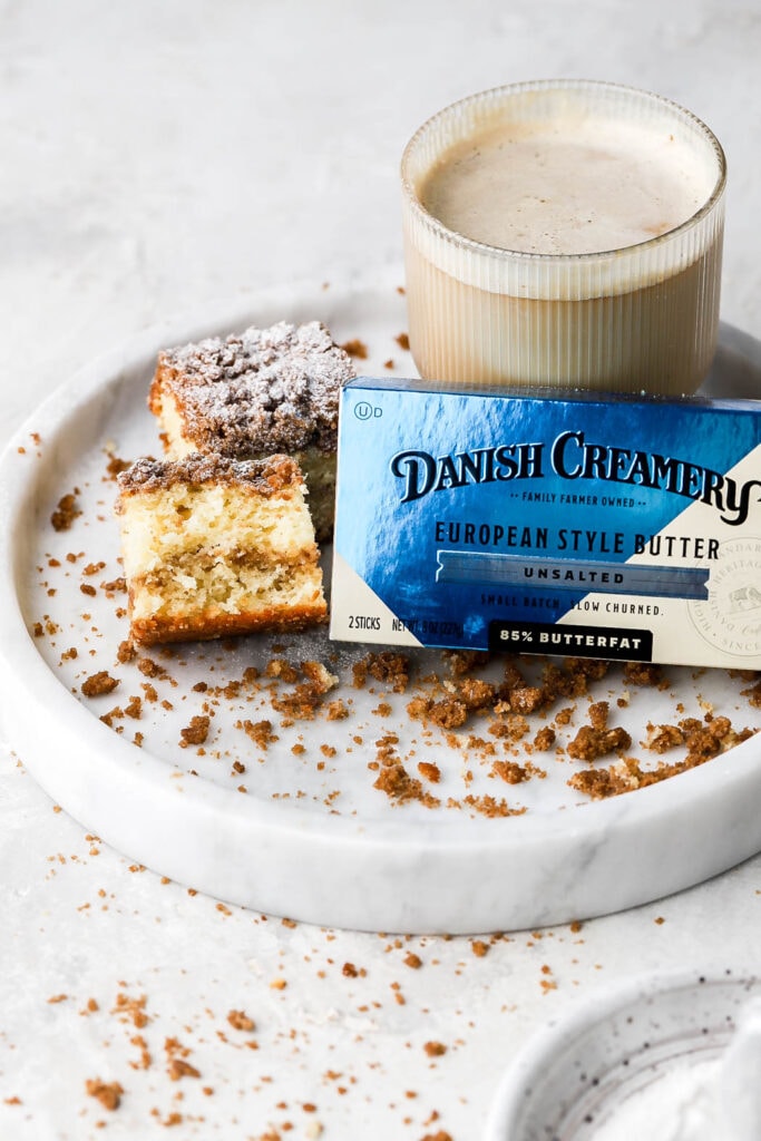 coffee cake with danish creamery butter