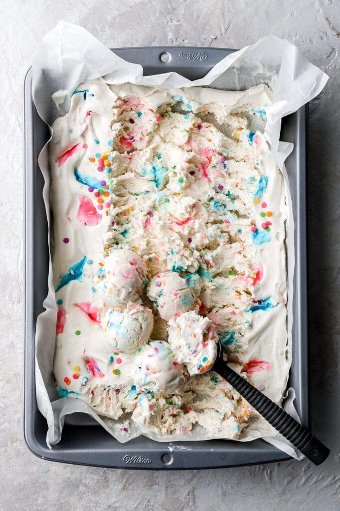 cotton candy ice cream
