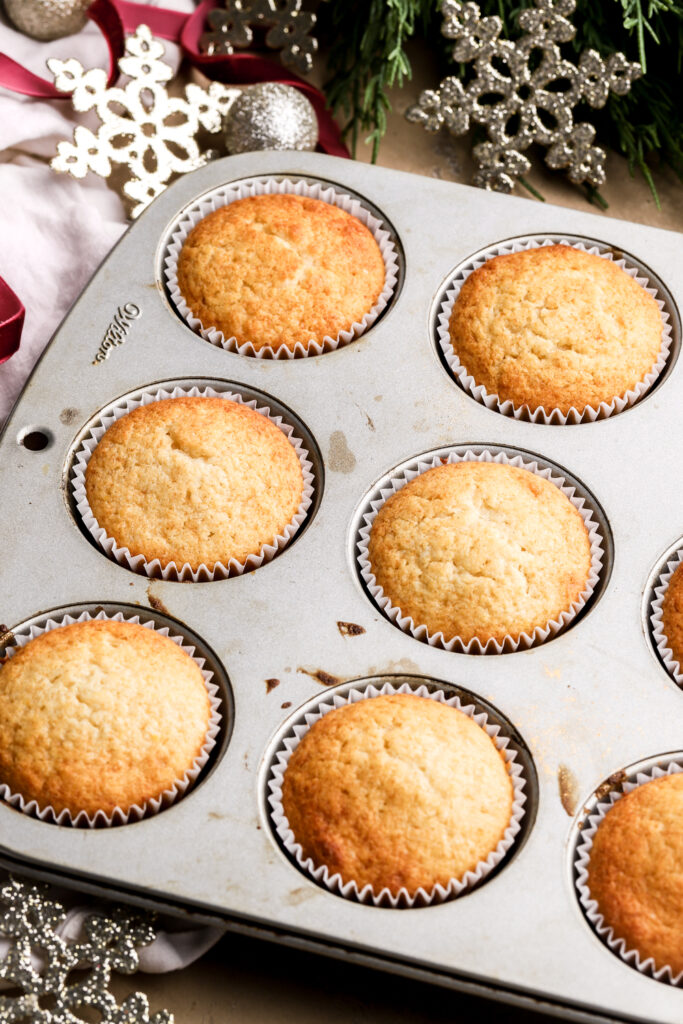 cupcakes finished baking.