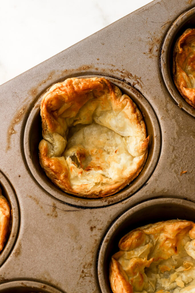 puff pastry finished baking