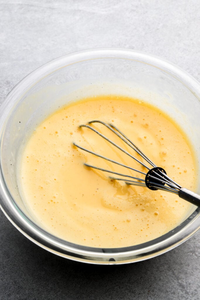 custard finished cooking