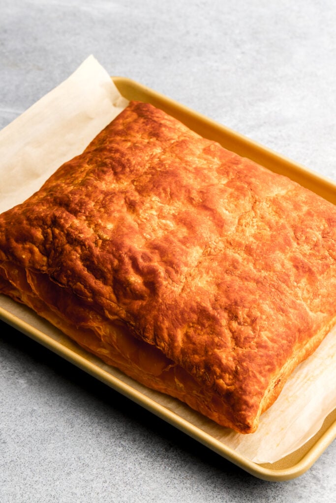 baked puff pastry