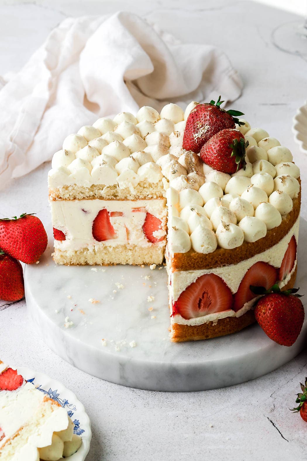 fraisier cake