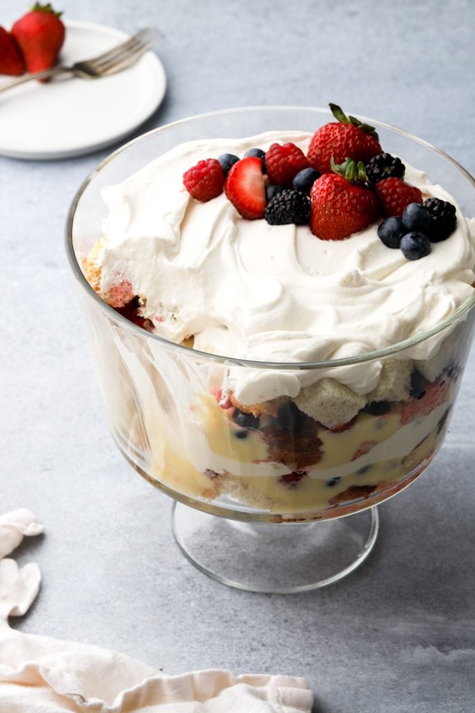 fresh fruit trifle
