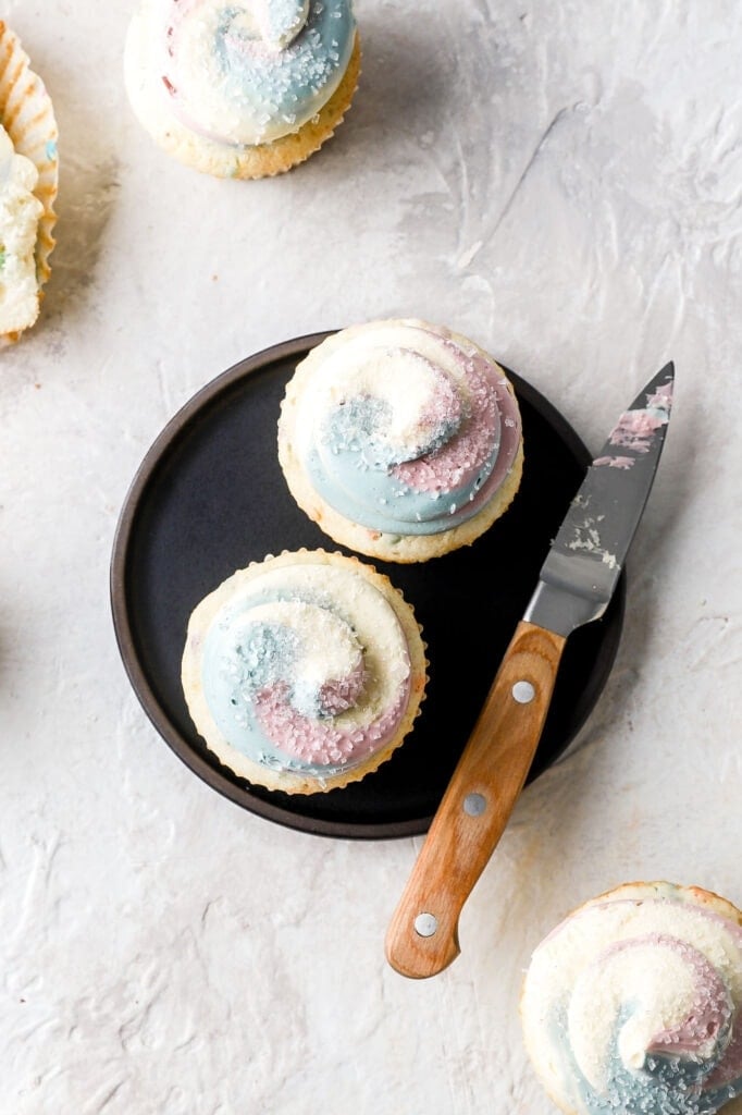 confetti cupcakes