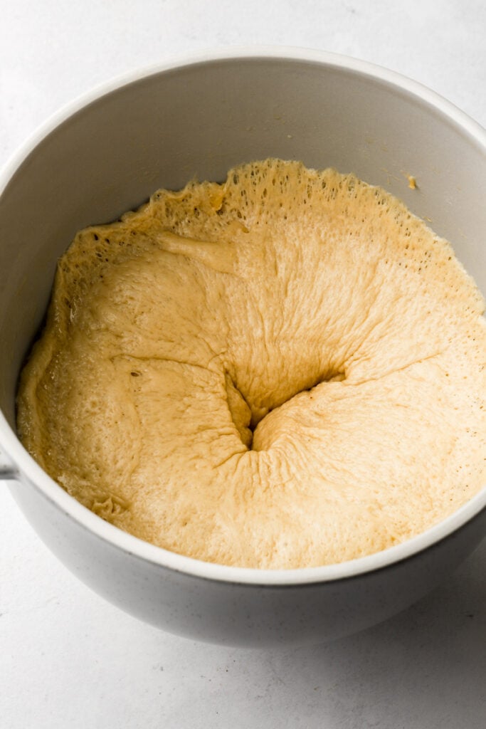 punch the air out of the dough