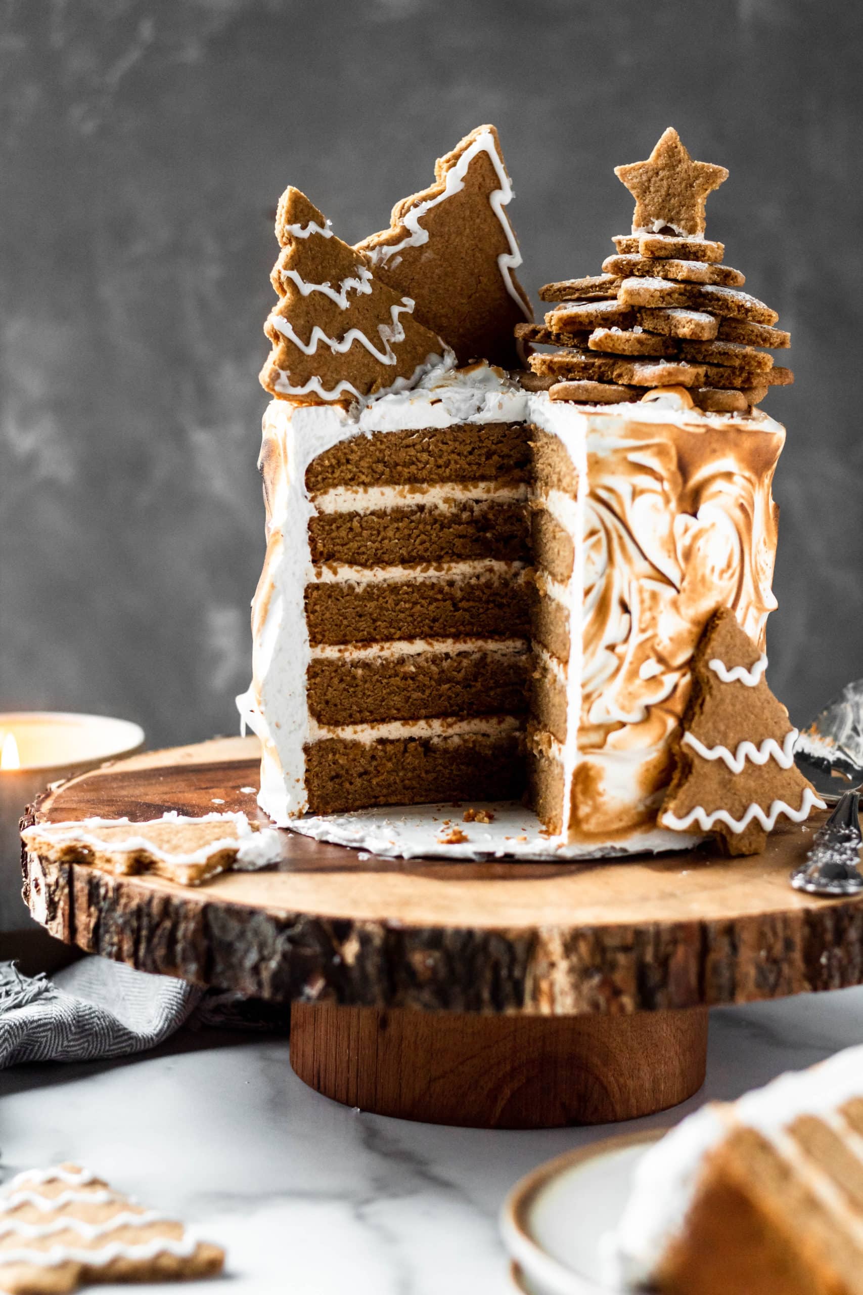 Gingerbread Layer Cake
