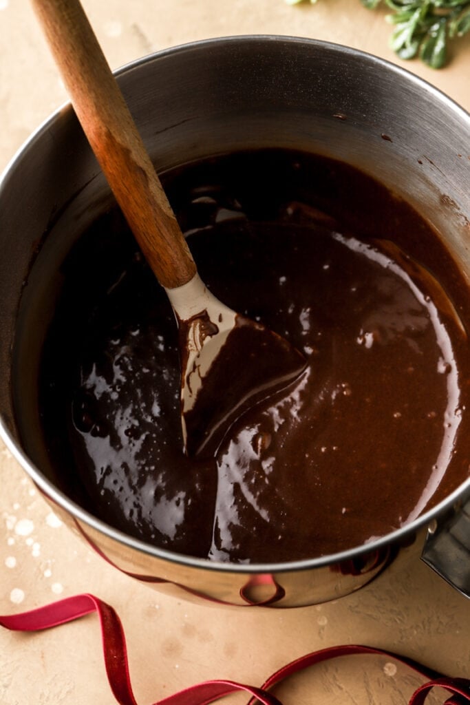 add the sour cream and milk