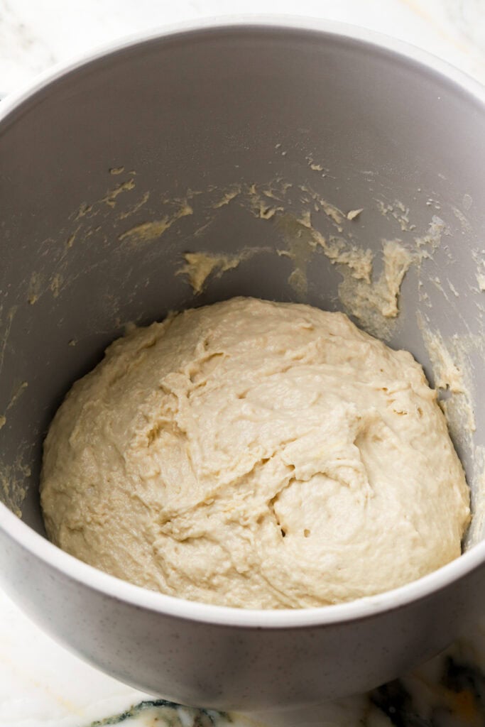 dough mixed