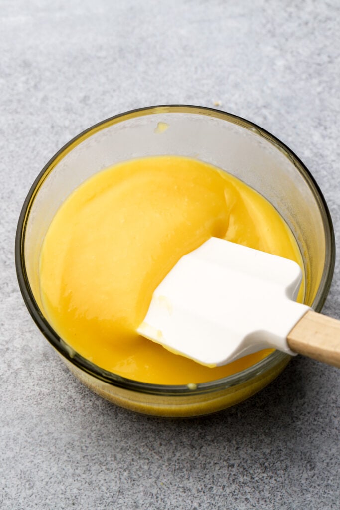 finished lemon curd