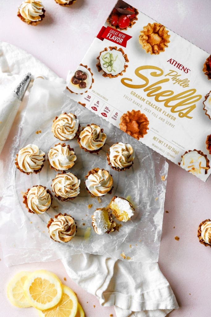 athens graham cracker phyllo shells