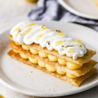 lemon mille feuille