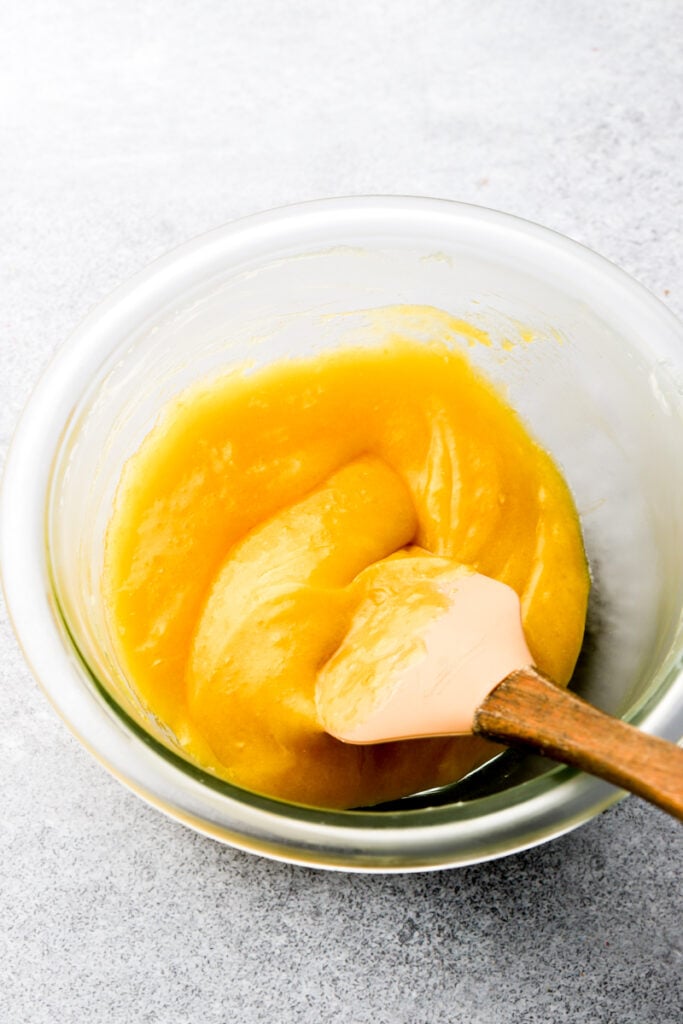 finished custard for diplomat cream