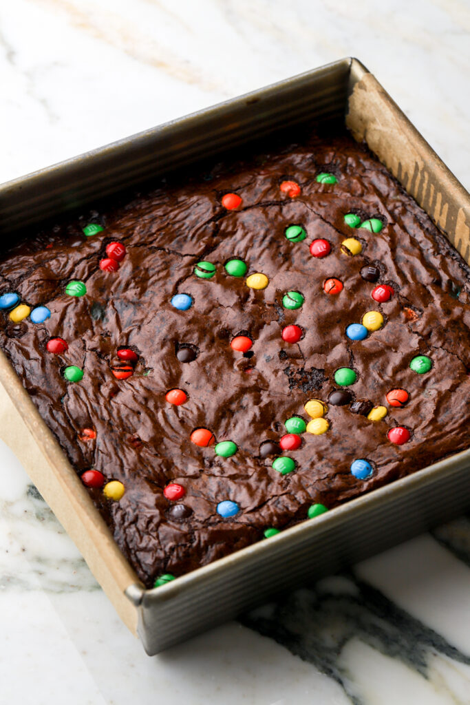 brownies finished baking