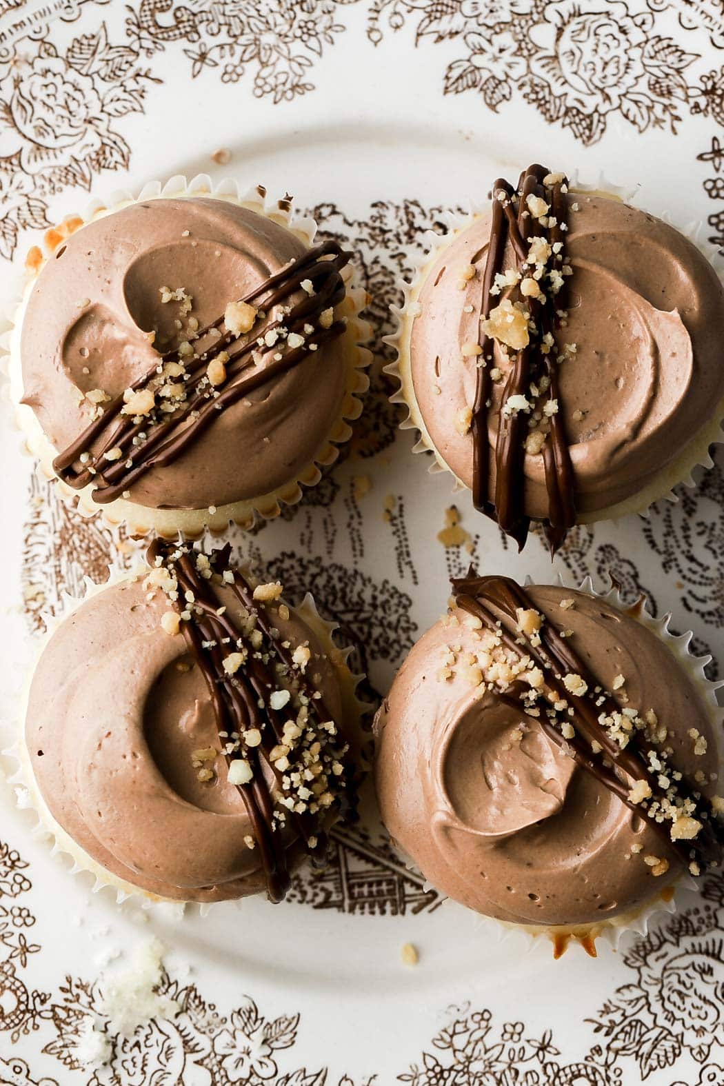 nutella cupcakes