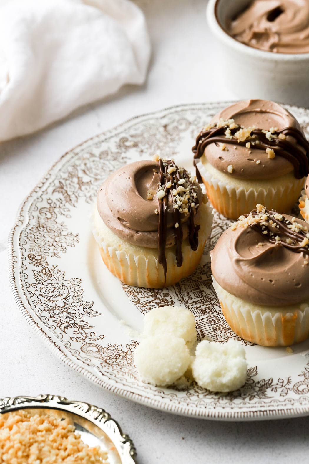 nutella cupcakes